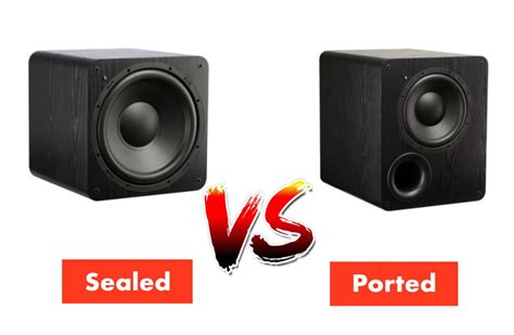 sealed or ported box for metal|sealed vs vented subwoofer box.